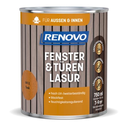 Fenster und Türenlasur