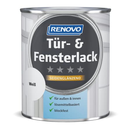 Tür- & Fensterlack seidenglänzend