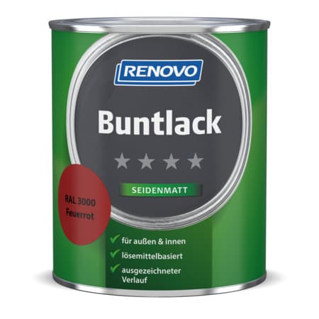 Buntlack seidenmatt