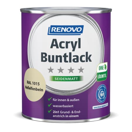 Acryl Buntlack seidenmatt