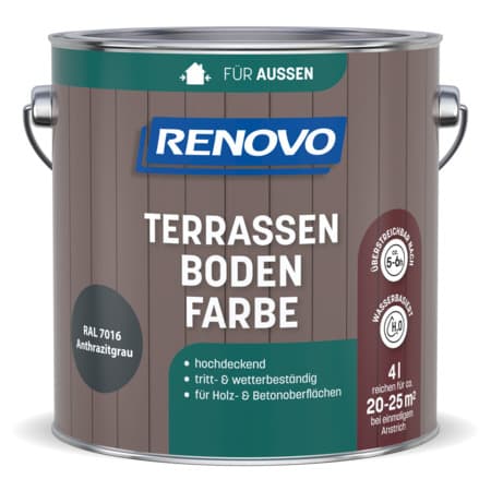 Terrassenbodenfarbe